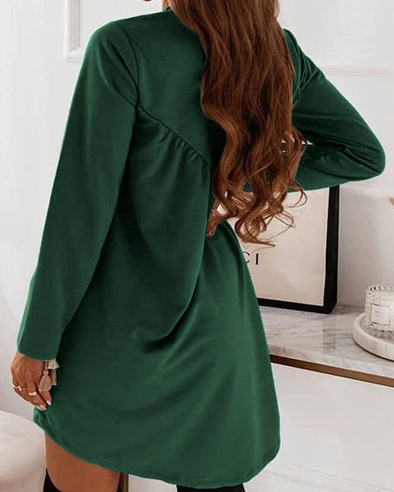 Kleid mit langen Ärmeln