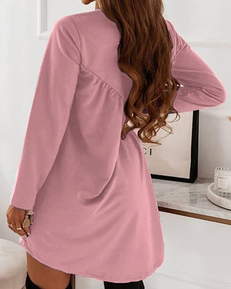 Kleid mit langen Ärmeln