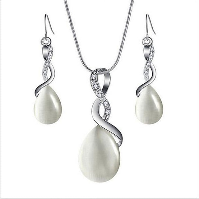 Damen Hochzeit Gast Eleganter Brautschmuck Set | Formelle