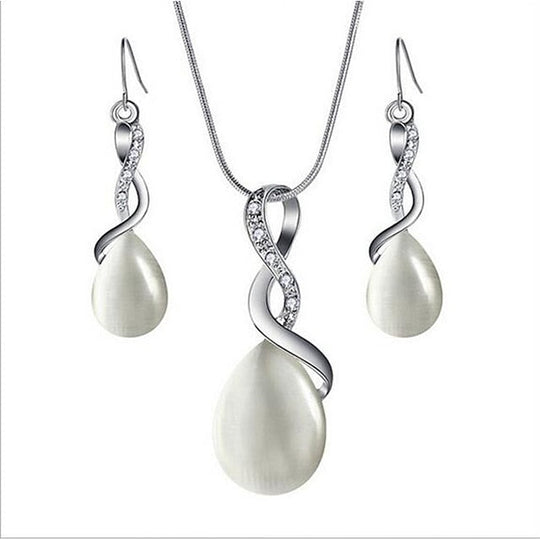 Damen Hochzeit Gast Eleganter Brautschmuck Set | Formelle