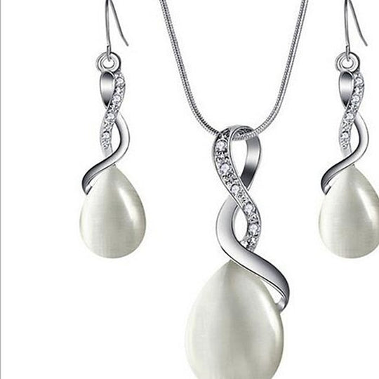 Damen Hochzeit Gast Eleganter Brautschmuck Set | Formelle