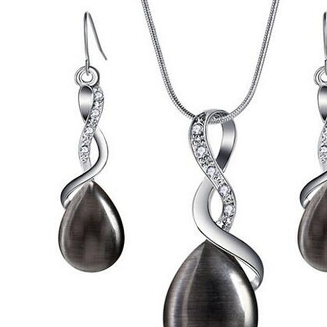 Damen Hochzeit Gast Eleganter Brautschmuck Set | Formelle