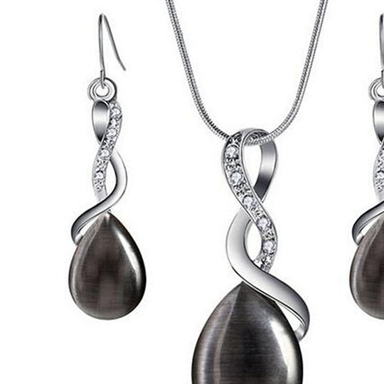 Damen Hochzeit Gast Eleganter Brautschmuck Set | Formelle