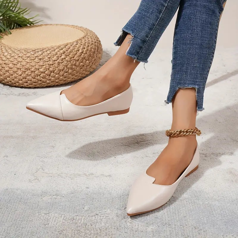 Professionelle spitze Schuhe aus Kunstleder