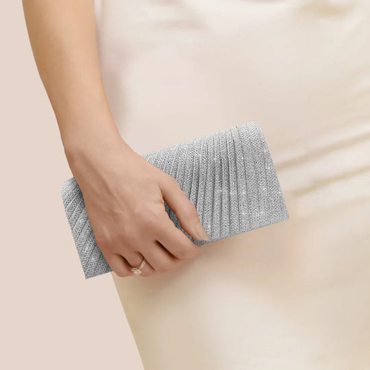 Damen Hochzeit Gast Elegante Glitzer-Kupplungstasche | Formelle
