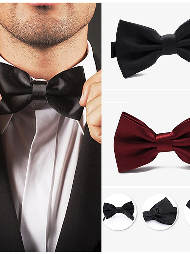 Herren Verstellbare Klassische Hochzeitsgast Fliege | Elegant
