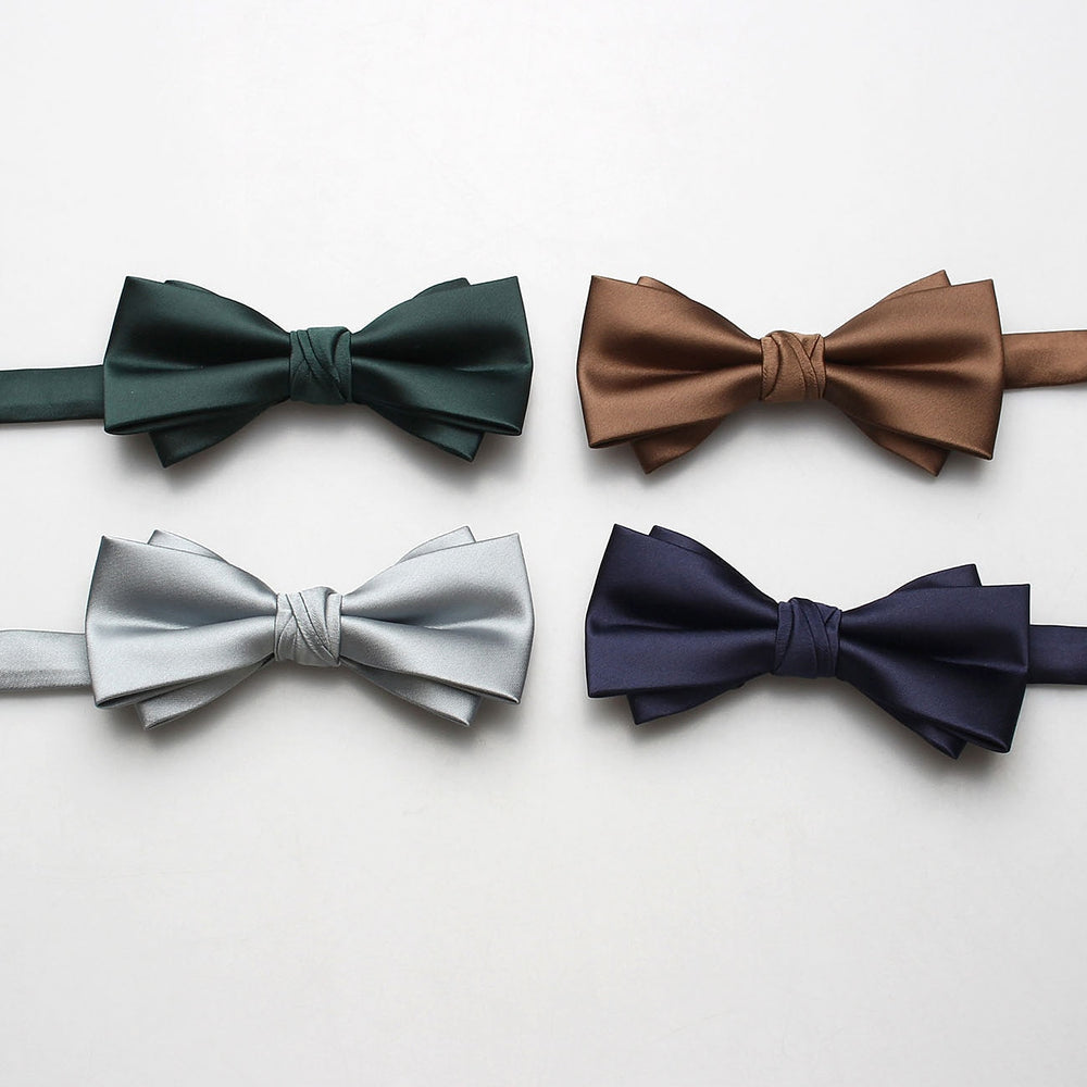 Herren Elegante Doppellagige Hochzeitsgast Fliege | Formelle