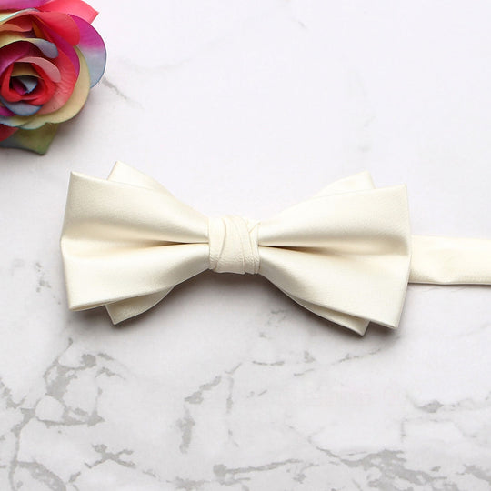 Herren Elegante Doppellagige Hochzeitsgast Fliege | Formelle