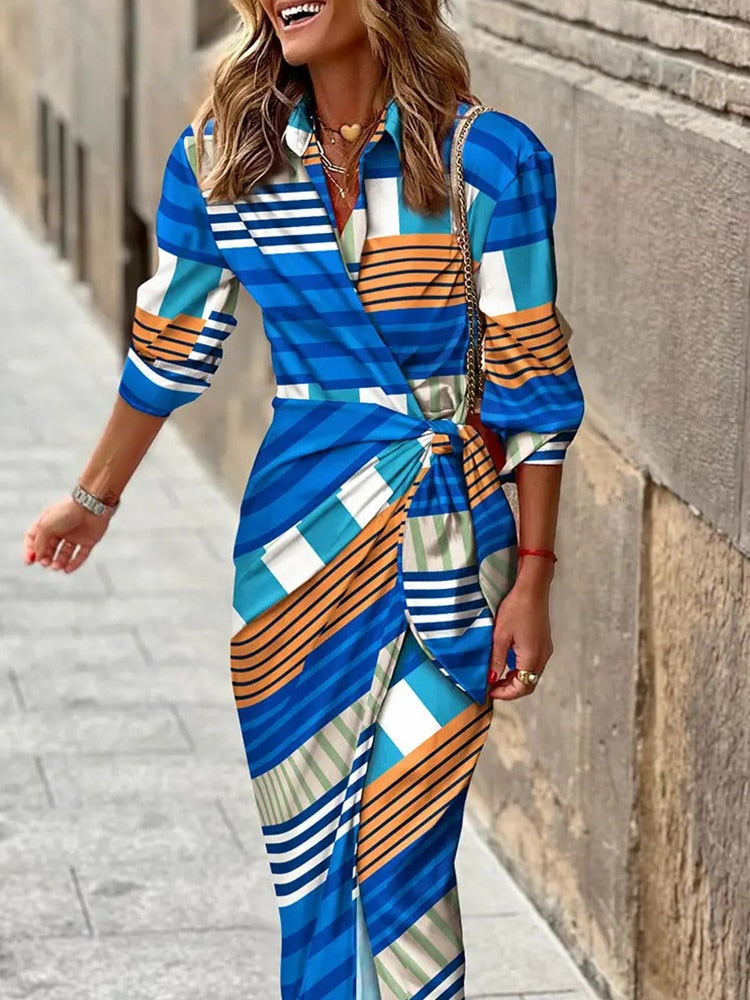 Leila – Schlichtes, bequemes Wickelkleid