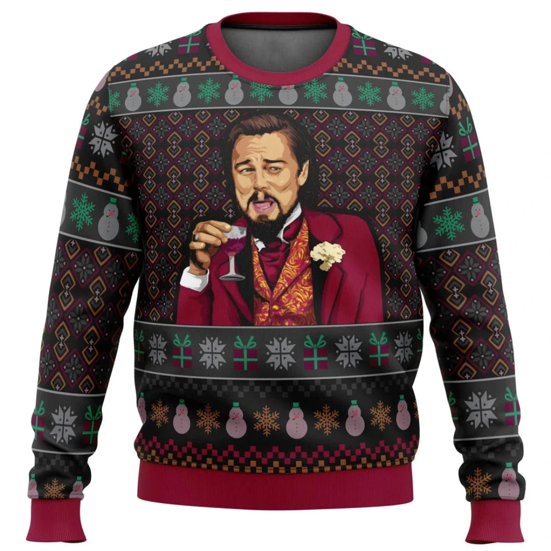 Warme Winter Weihnachtspullover Herren | Gedruckt