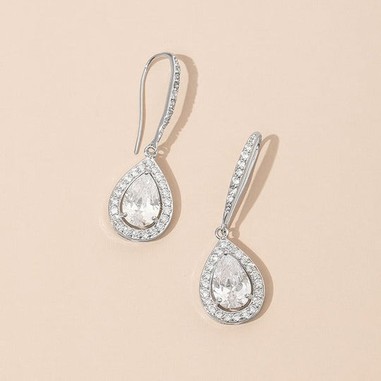 Damen Hochzeit Gast Elegante Braut Tropfen Ohrringe | Formelle