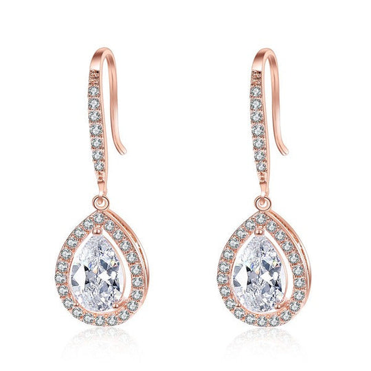 Damen Hochzeit Gast Elegante Braut Tropfen Ohrringe | Formelle