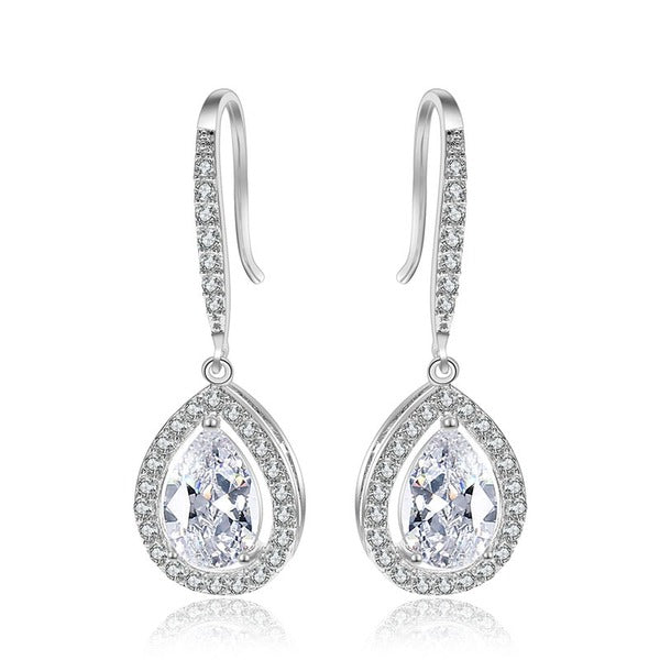 Damen Hochzeit Gast Elegante Braut Tropfen Ohrringe | Formelle