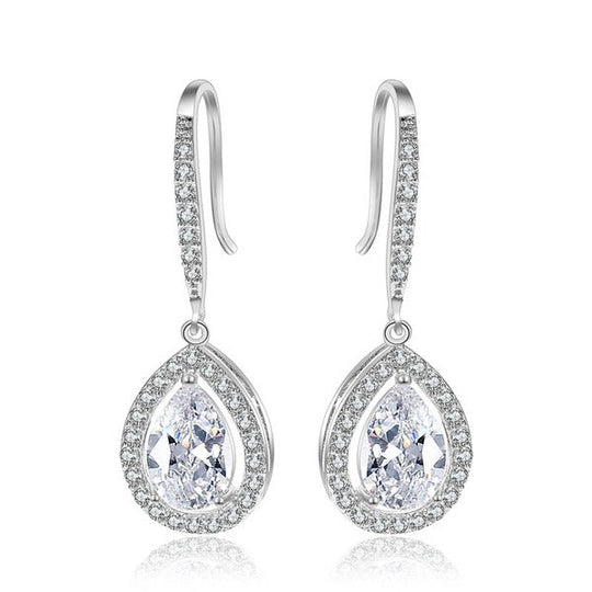 Damen Hochzeit Gast Elegante Braut Tropfen Ohrringe | Formelle