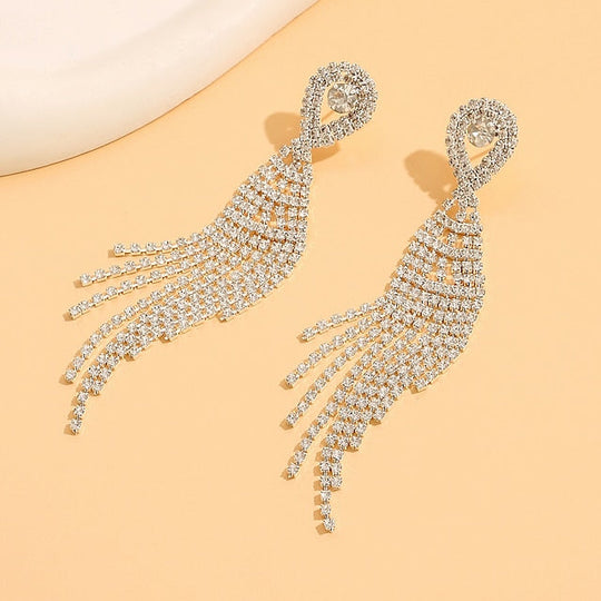 Damen Hochzeit Gast Stilvolle Hochzeit Formelle Ohrringe | Elegant