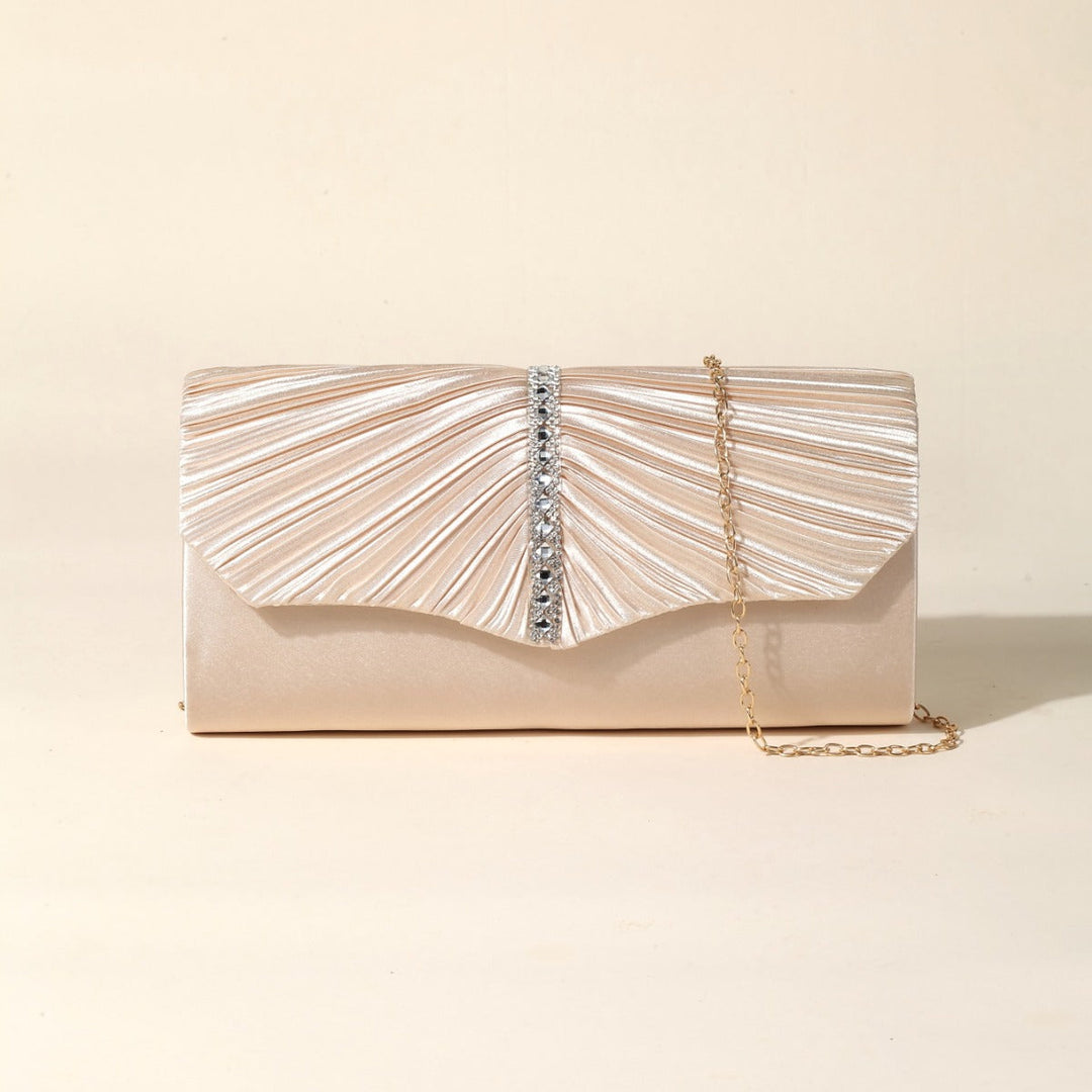 Clutch im Umschlagstil für Damen | Glitzer