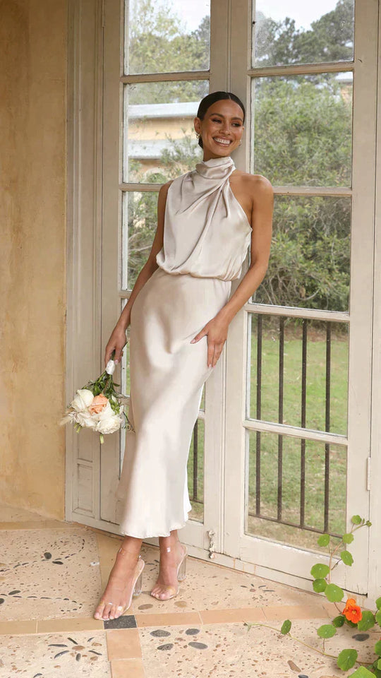 Formales Damen Abend Ballkleid | Midi