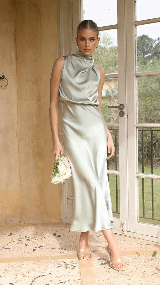Formales Damen Abend Ballkleid | Midi
