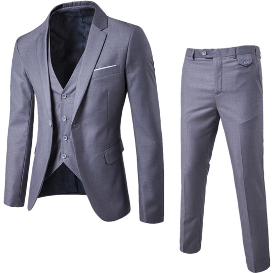 Dreiteiliger Anzug für Herren | Business-Kleidung
