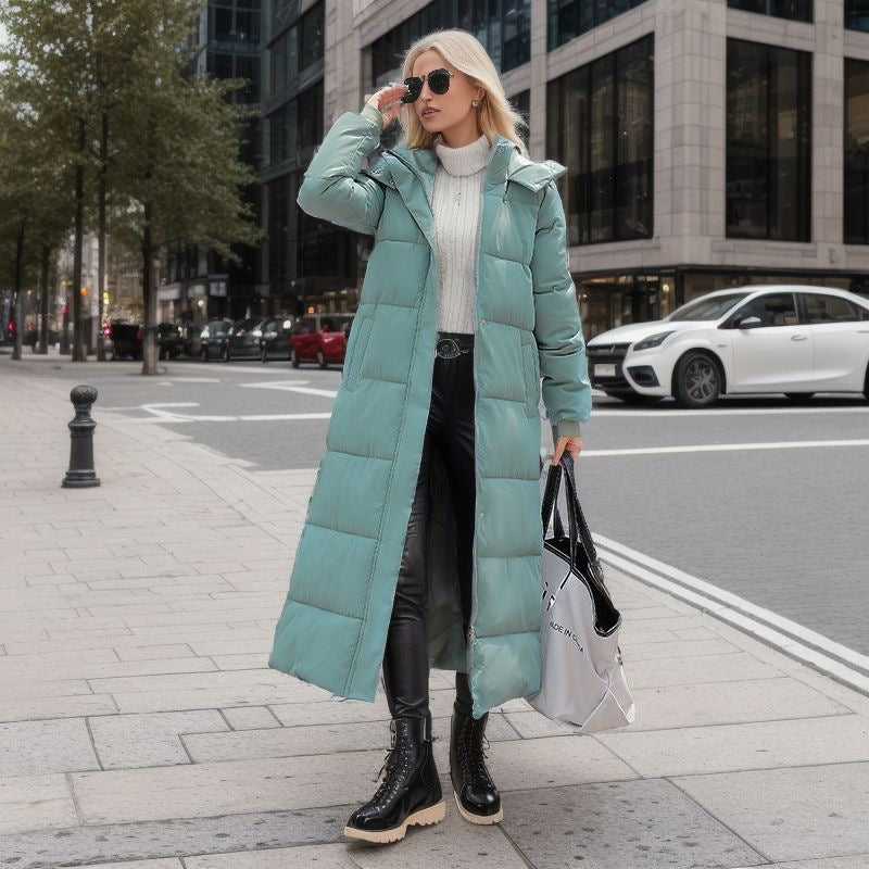 Damen Wintermantel mit Kapuze | Puffer