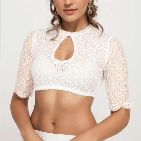 Damen Stilvoll Oktoberfest Dirndl Bluse | 2025