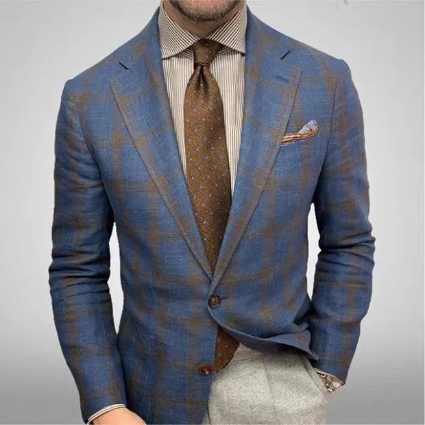 Herren Schlanke Passform Hochzeit Gast Blazer | Lässig