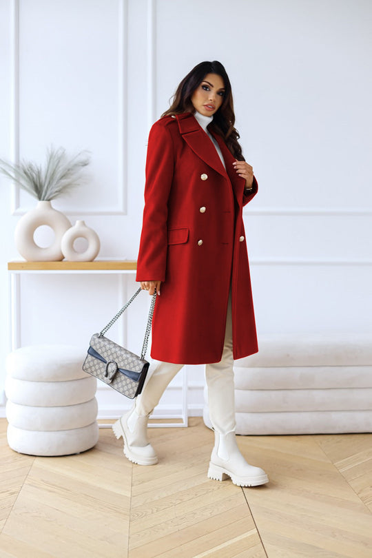 Locker Geschnittener Trenchcoat Für Damen | Winter