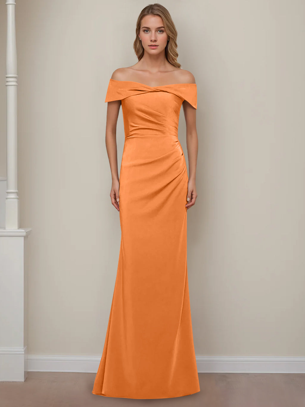 Elegantes Ballkleid Mit Kurzen Ärmeln Für Damen | Maxi