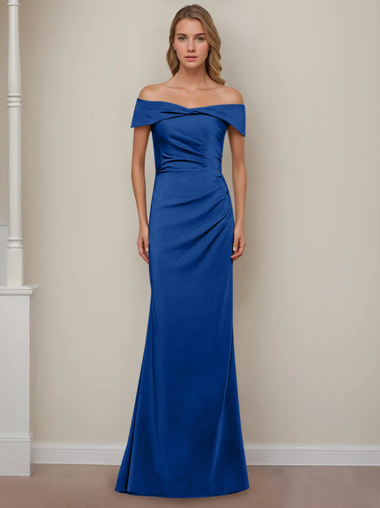 Elegantes Ballkleid Mit Kurzen Ärmeln Für Damen | Maxi