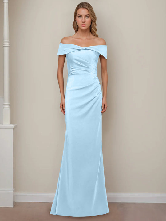 Elegantes Ballkleid Mit Kurzen Ärmeln Für Damen | Maxi