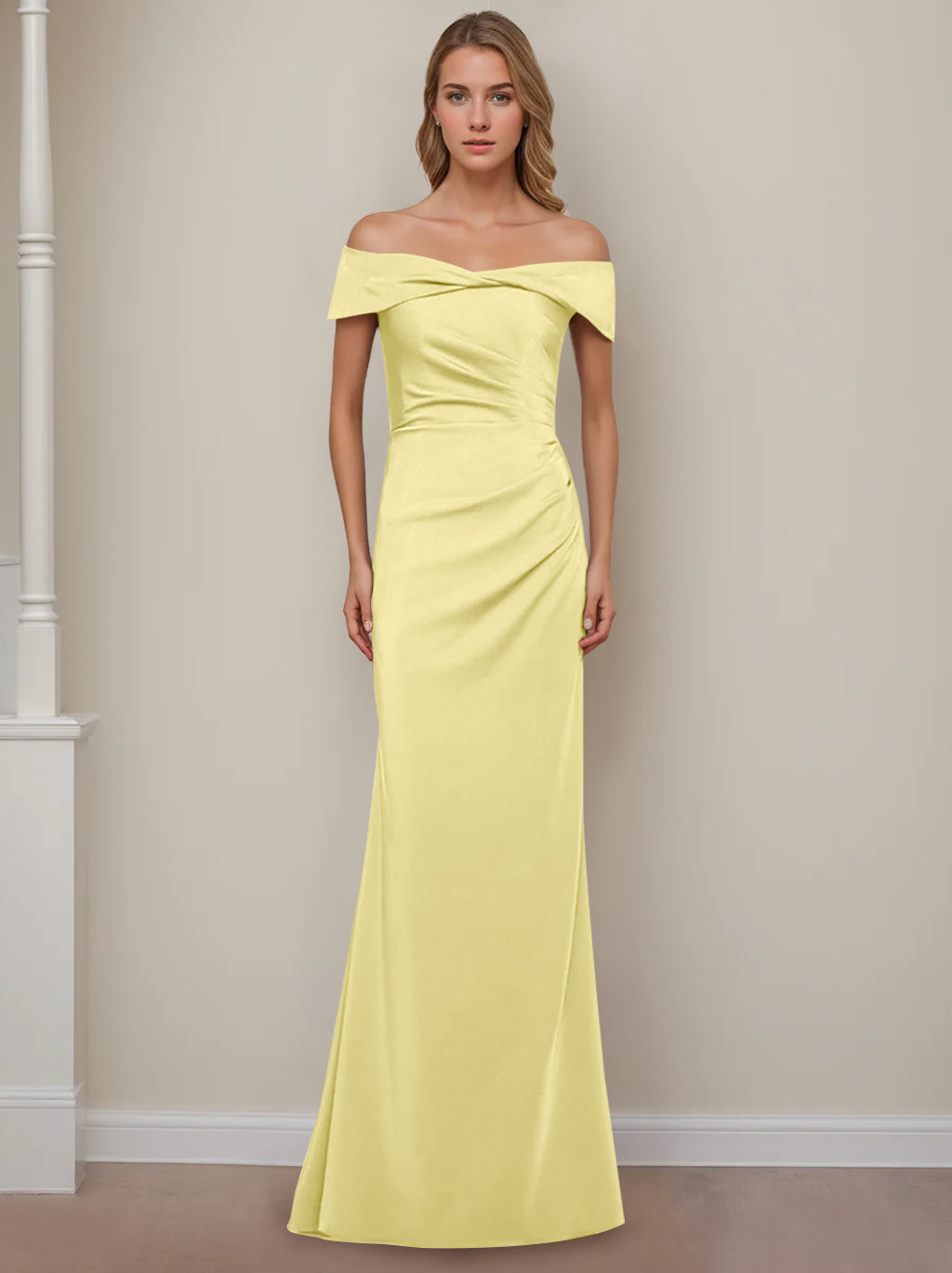 Elegantes Ballkleid Mit Kurzen Ärmeln Für Damen | Maxi