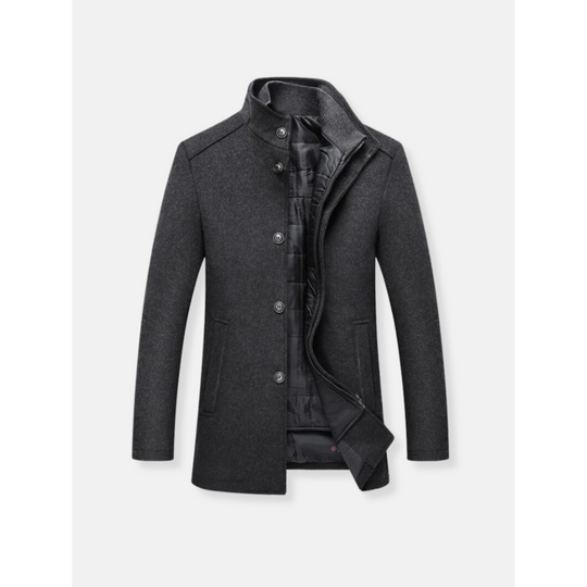 Herren Trenchcoat mit langen Ärmeln | Klassisch