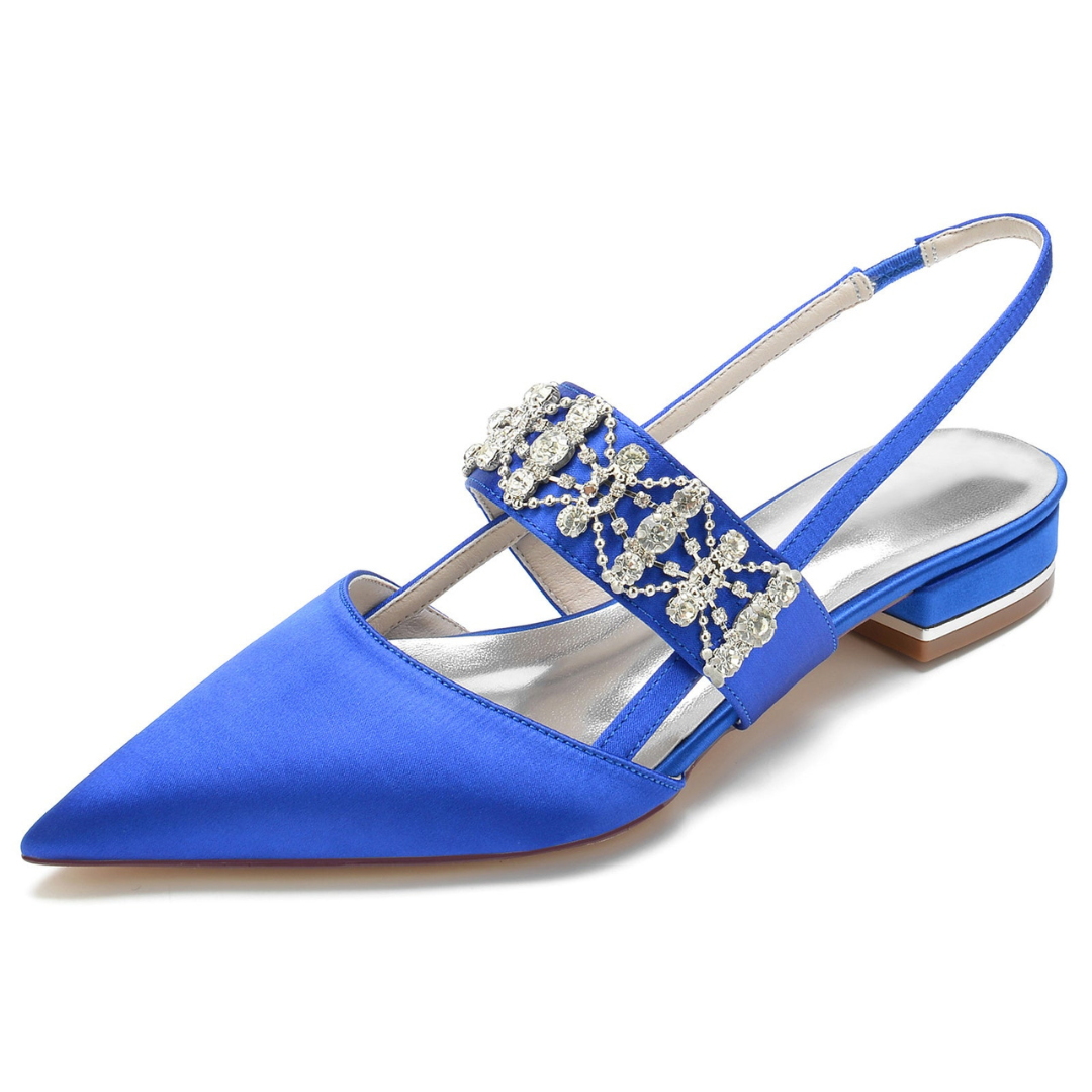 Damen Elegante Slingback Hochzeit Gast Absätze | Gespitzte Zehe