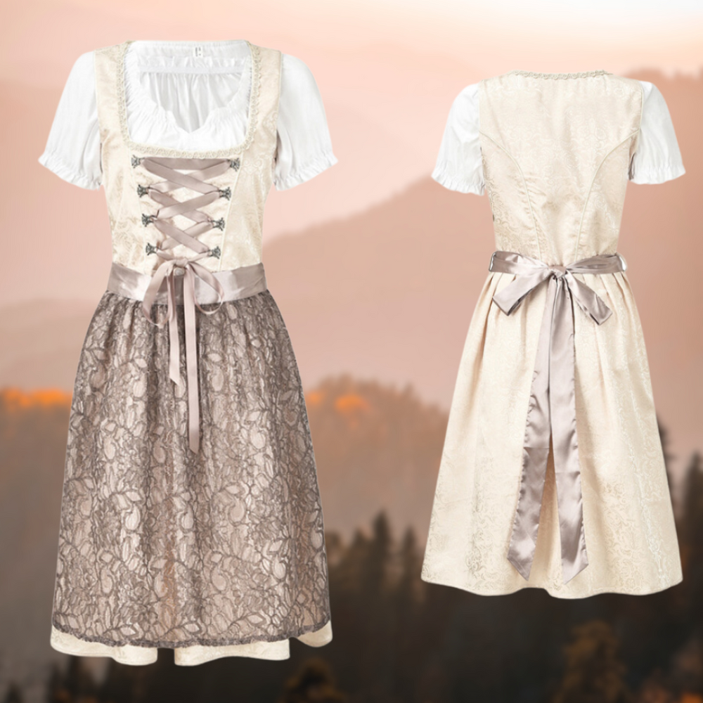 Damen Elegante Schürze Oktoberfest Dirndlkleid | 2025