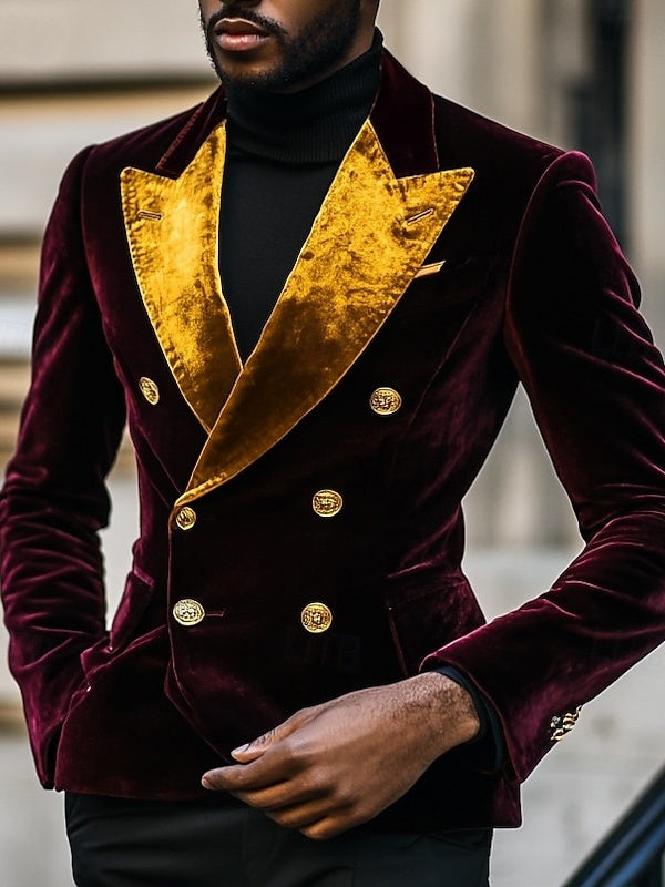 Herrenanzugjacke Im Vintage Stil | Zweireihig