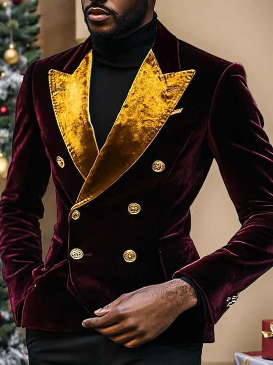 Herrenanzugjacke Im Vintage Stil | Zweireihig