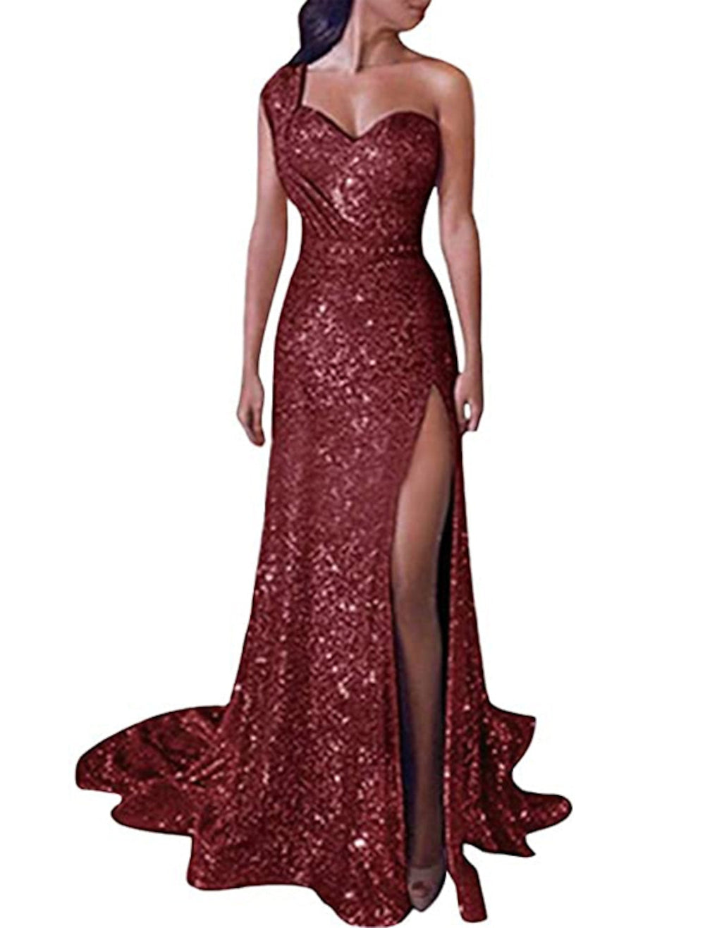 Pailletten Abendkleid Für Damen | Maxi