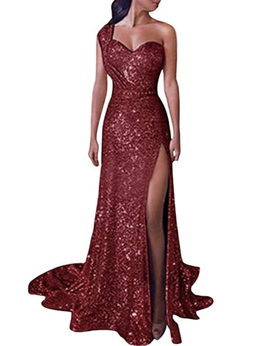 Pailletten Abendkleid Für Damen | Maxi