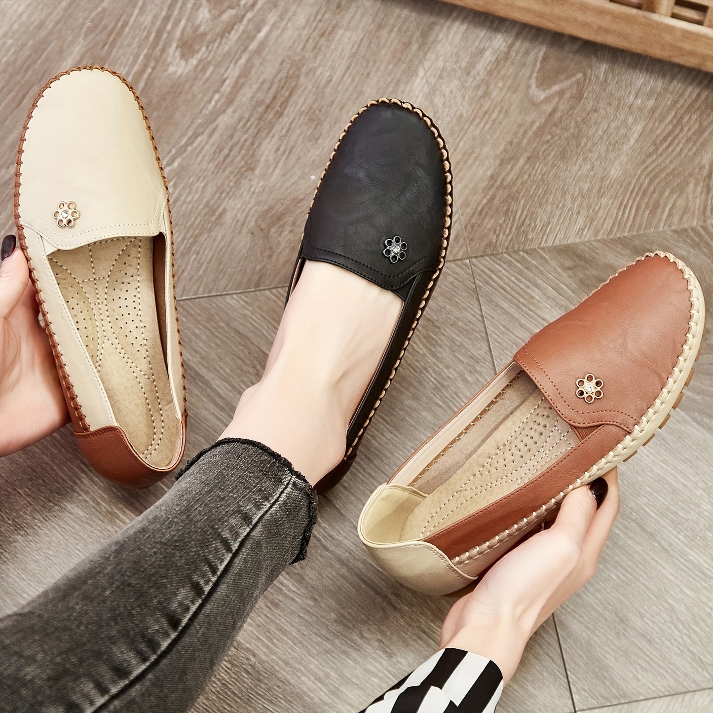 Bequeme Slip-On Loafer – Weiche Sohle, Leicht & Atmungsaktiv
