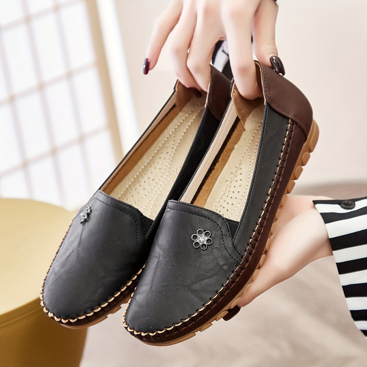 Bequeme Slip-On Loafer – Weiche Sohle, Leicht & Atmungsaktiv