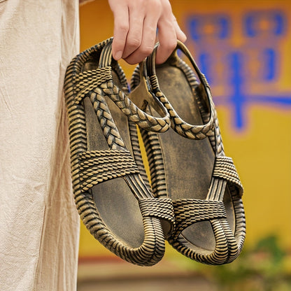 Vintage-inspirierte Sandalen – Langlebig, Rutschfest & Bequem