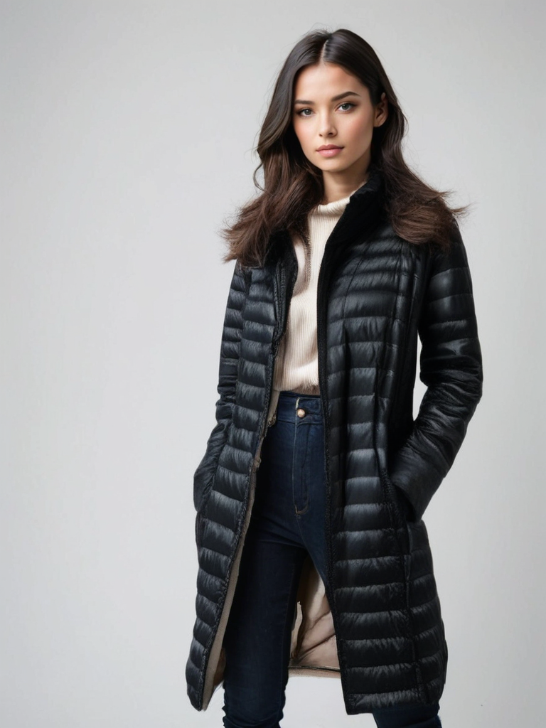 Ultraleichter, packbarer Winter-Puffermantel für Damen – Elegant & Warm