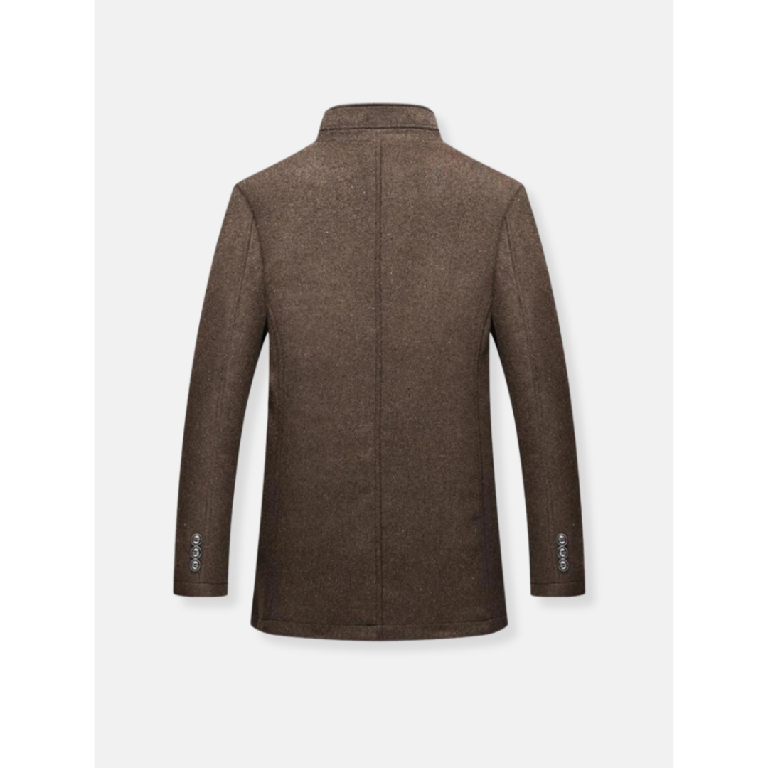 Herren Trenchcoat mit langen Ärmeln | Klassisch