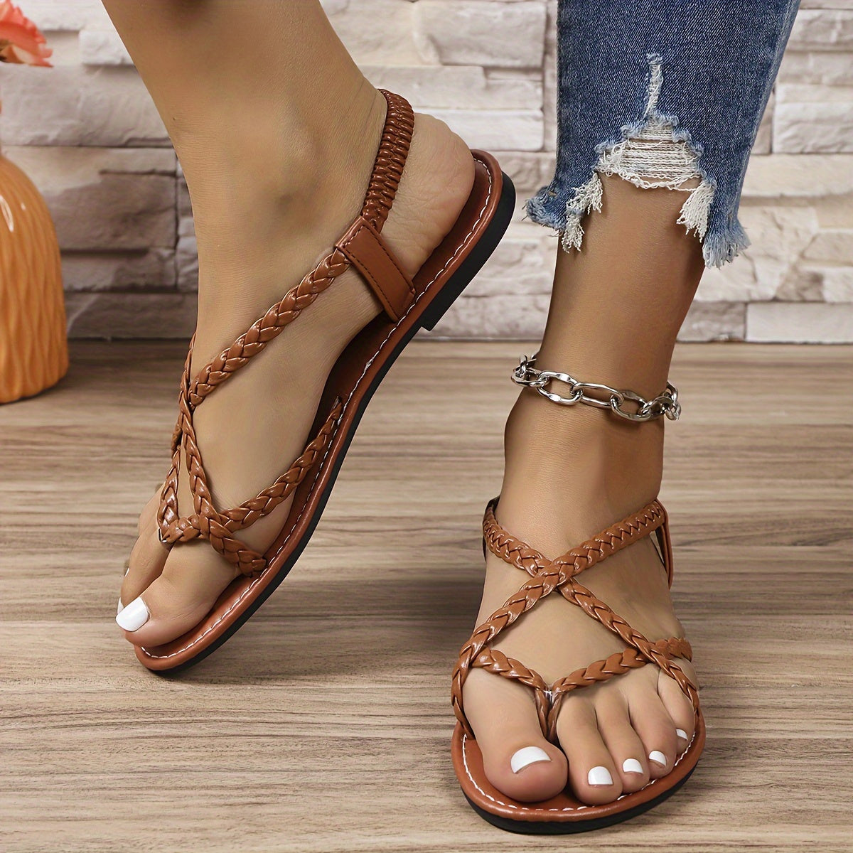 Trend-Slipper – Bequeme Ein-Wort-Pantoletten, Modisch & Leicht