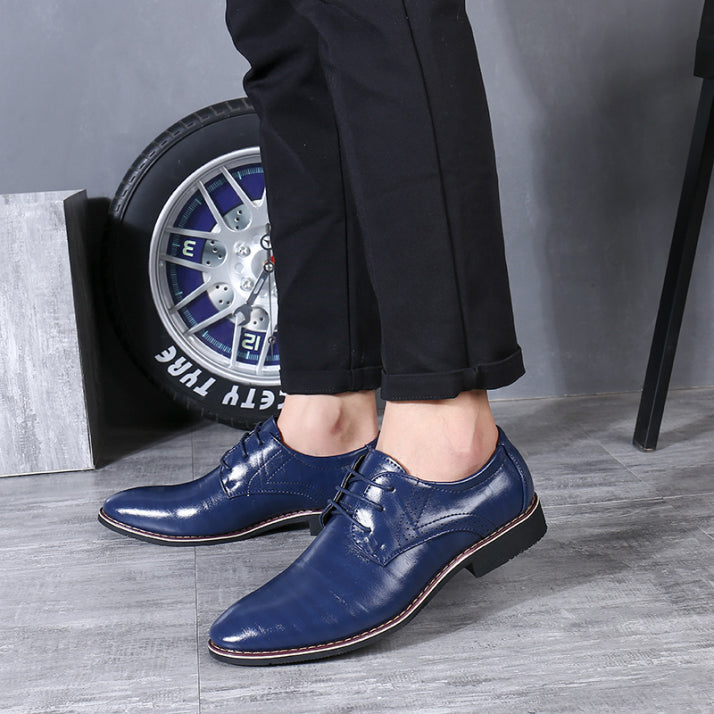Herren Klassisch Elegant Hochzeit Gast Schuhe | Mandel Zehe