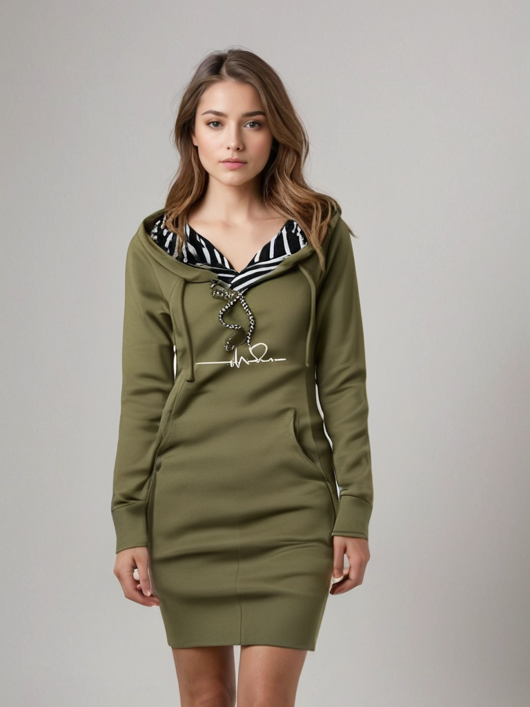 Heartbeat Winterkleid – Stilvoll & Umweltfreundlich