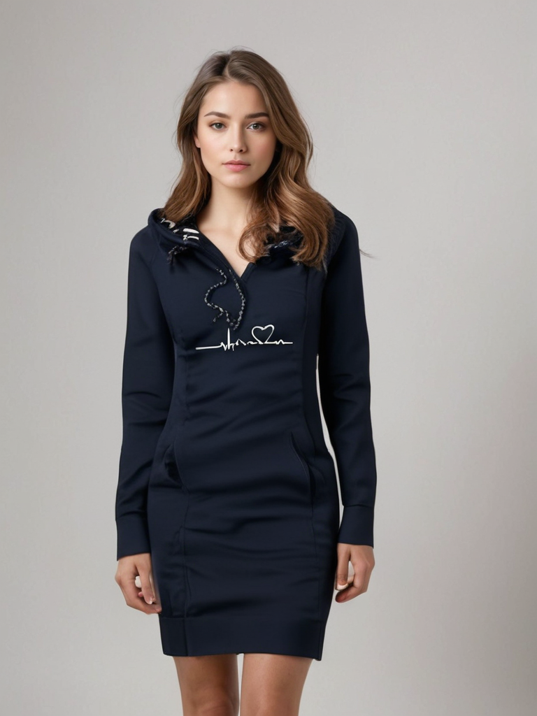 Heartbeat Winterkleid – Stilvoll & Umweltfreundlich