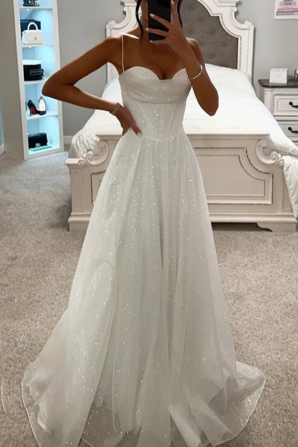 Elegantes Glitzer-Ballkleid für Damen | Maxi