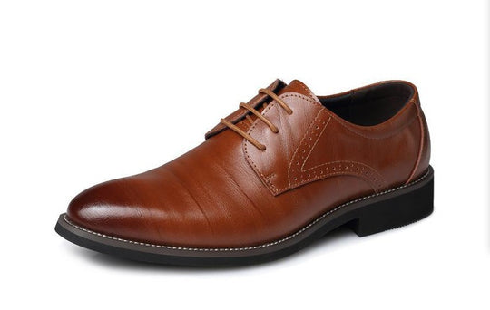Herren Klassisch Elegant Hochzeit Gast Schuhe | Mandel Zehe