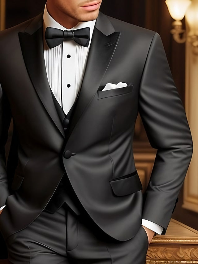 3 Teiliger Hochzeitsanzug Für Herren | Einreihig